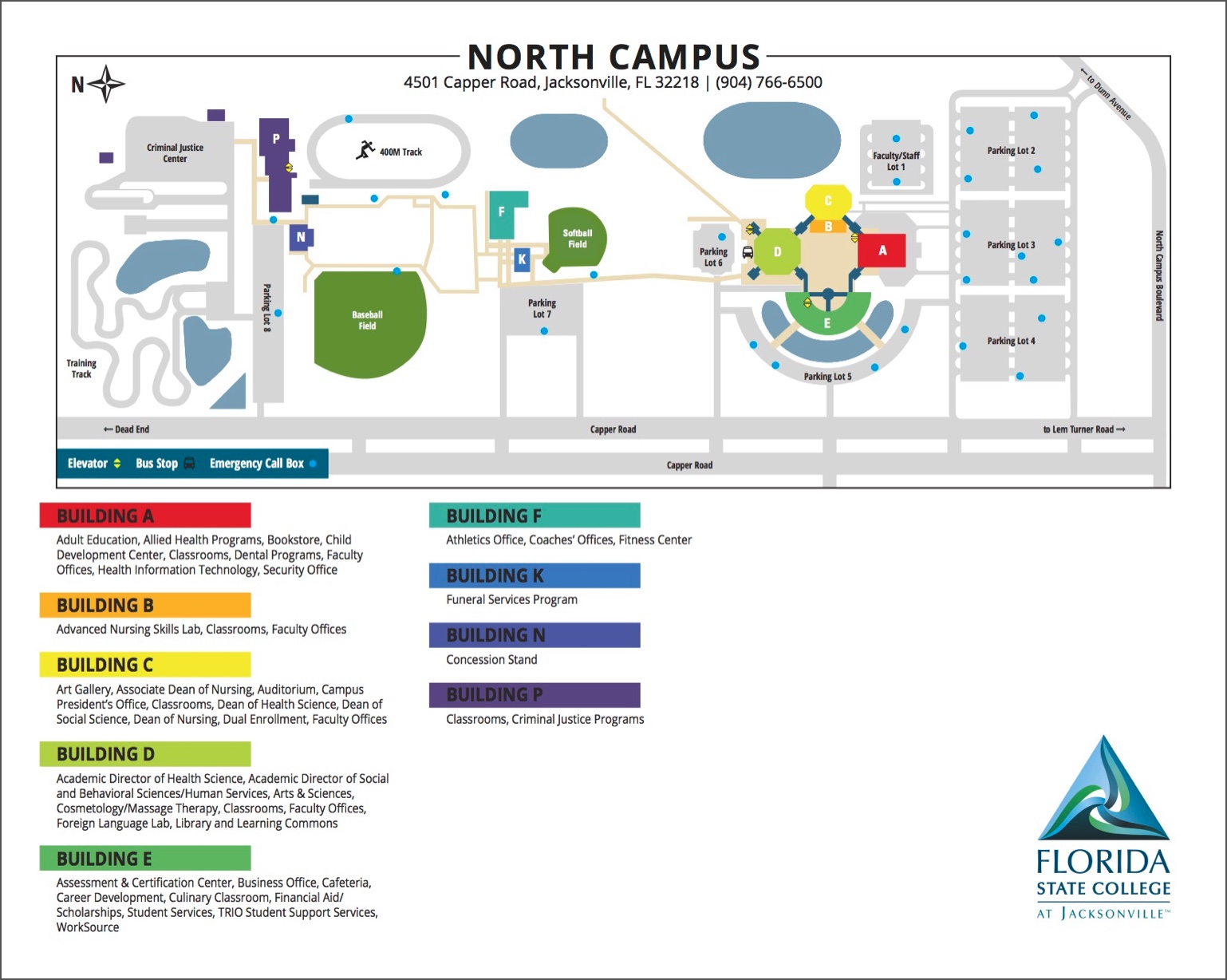 Fscj North Campus Map - Almire Marcelia